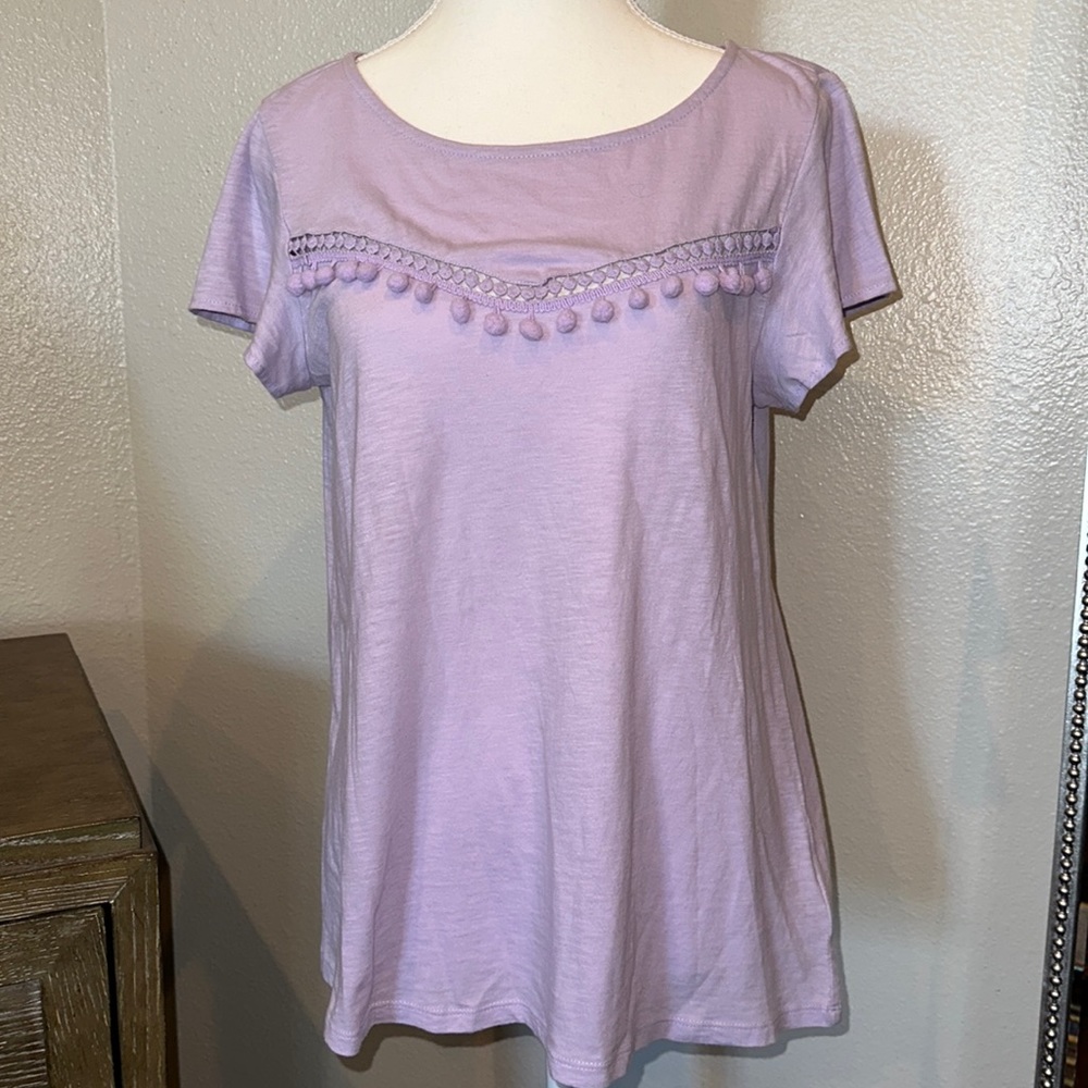Lilly Pulitzer scoop neck tee